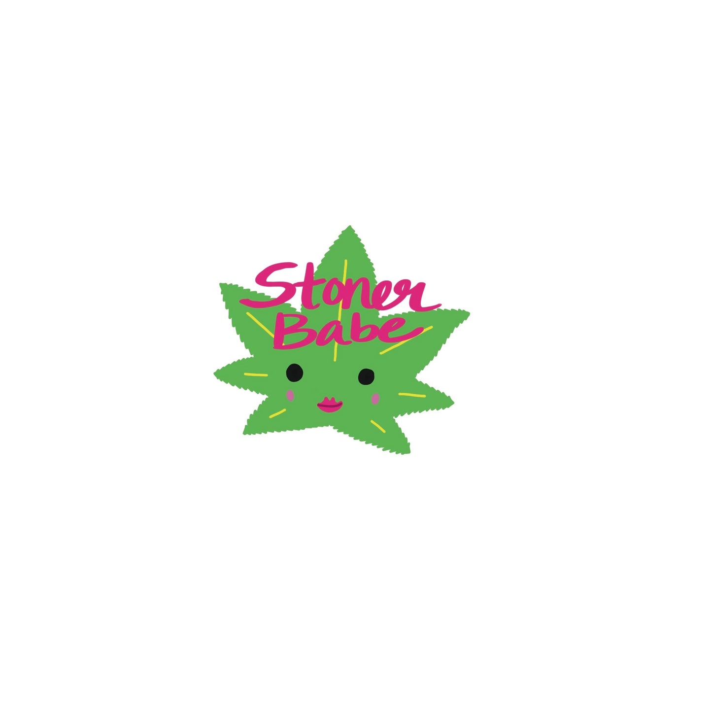 Stoner Babe Sticker